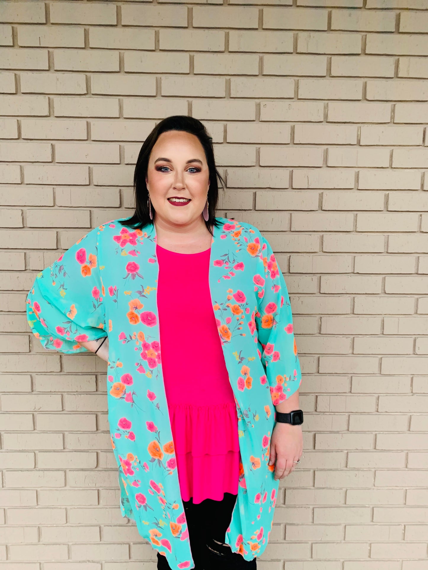 Waiting On Flowers Kimono*
