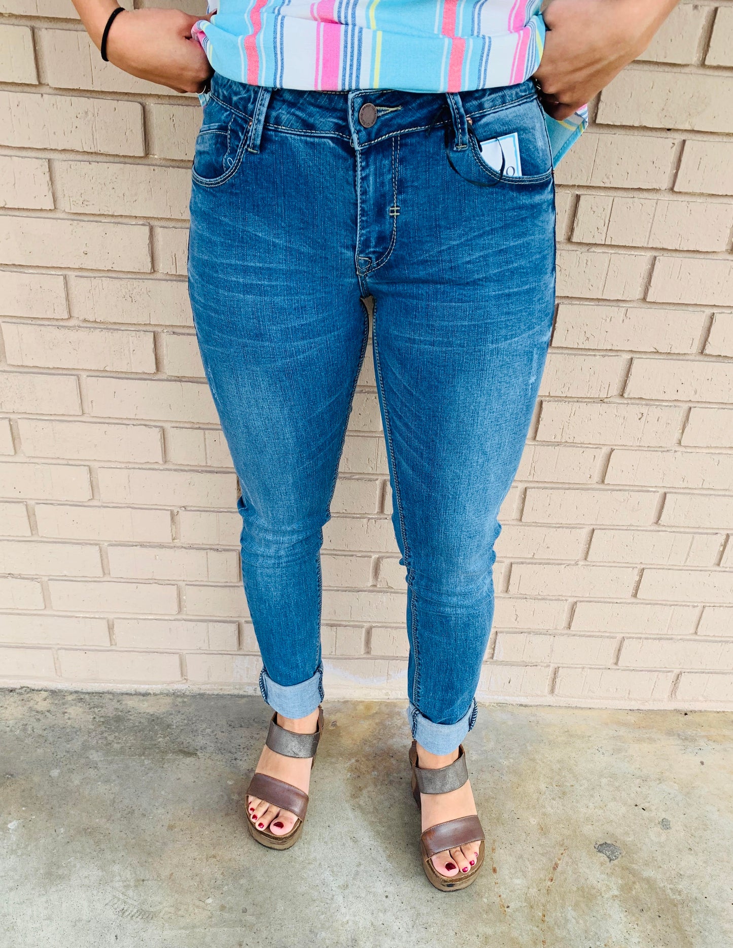 I'll Out Do The Others Jeans {Regular & Plus}