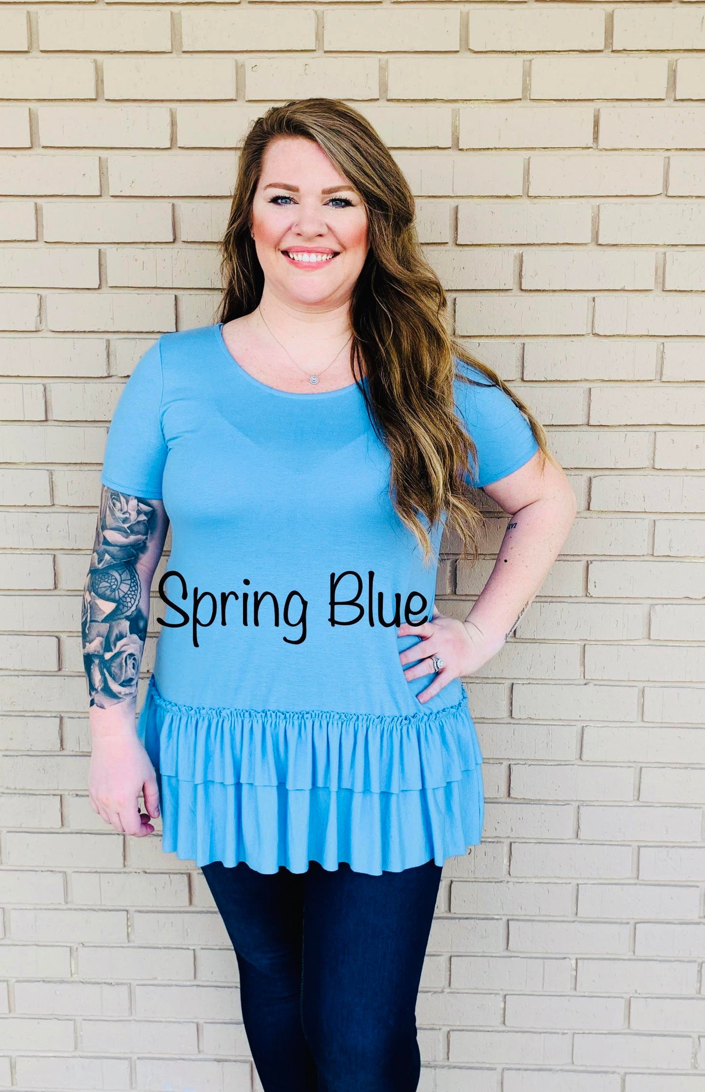 Working On The Weekend Top {Multiple Colors Available}*