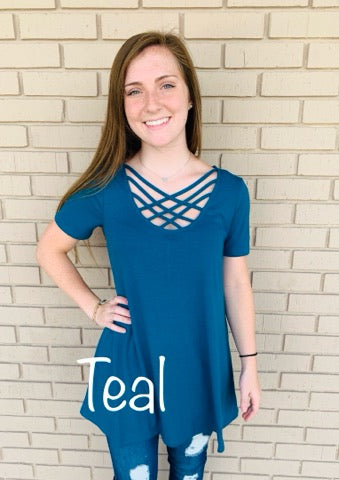 Fun Summer Days Top (Regular & Plus) {Multiple Colors Available}