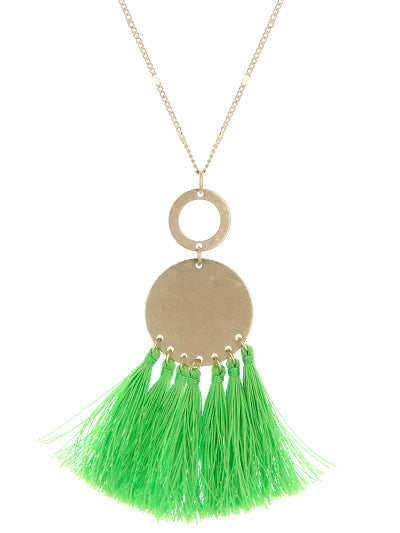 Dance All Night Necklace {Multiple Colors Available}