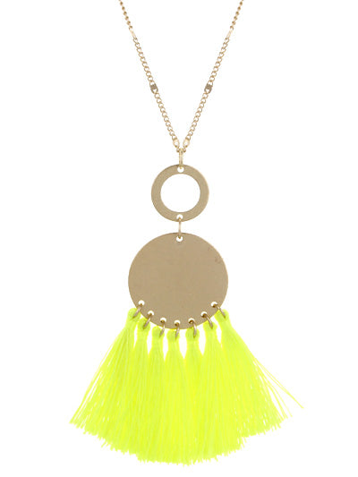 Dance All Night Necklace {Multiple Colors Available}