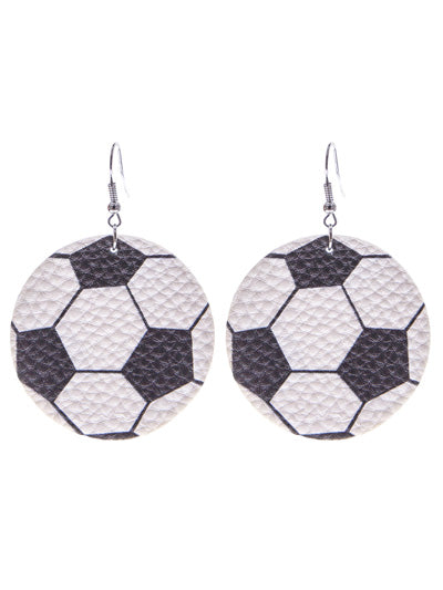 Soccer Earrings