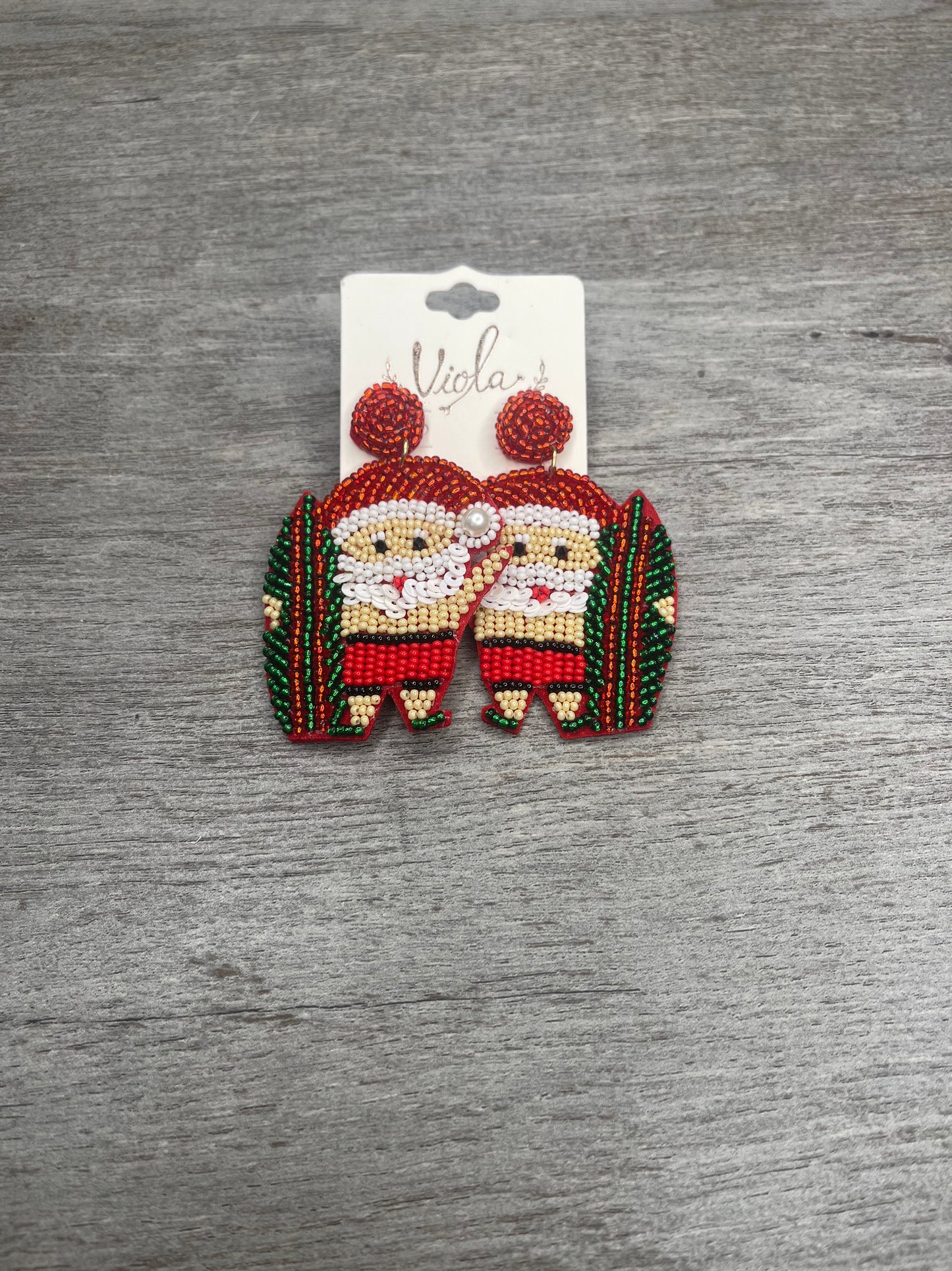 Merry Christmas To All Earrings