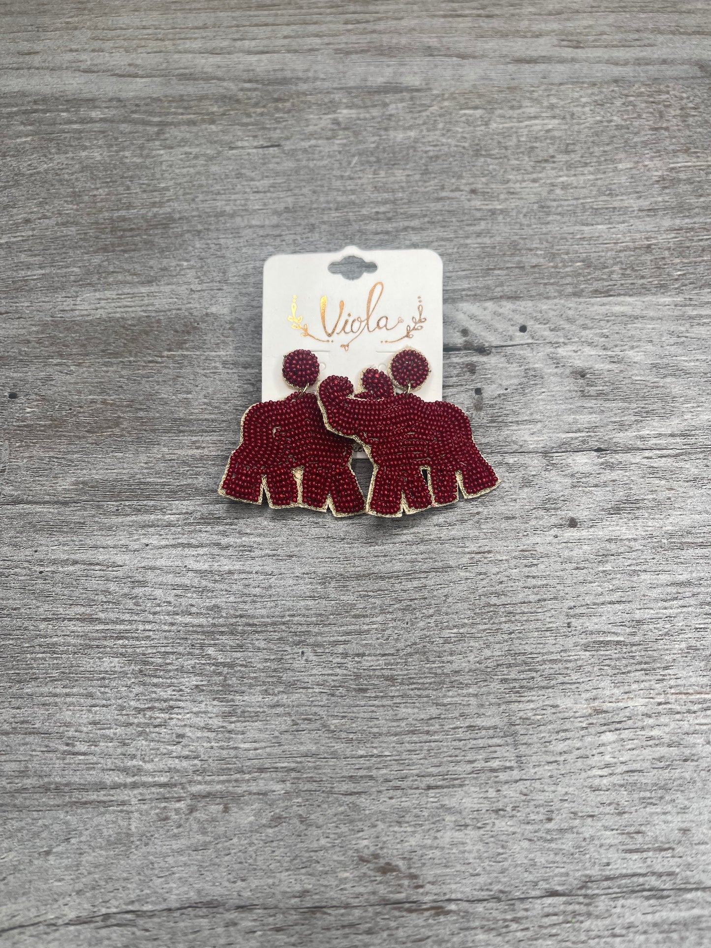 Roll Tide Roll Earrings