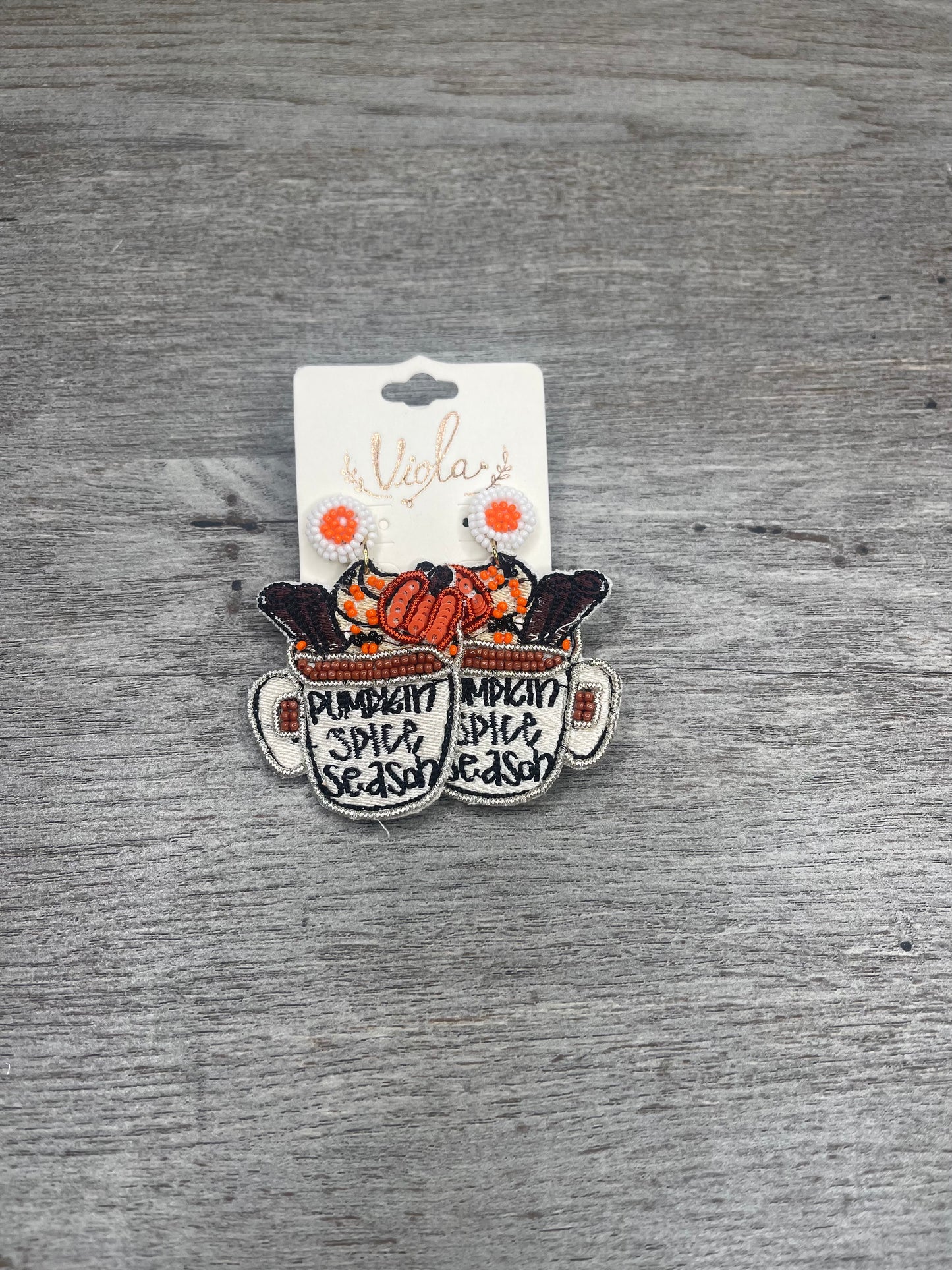Pumpkin Spice Lover Earrings