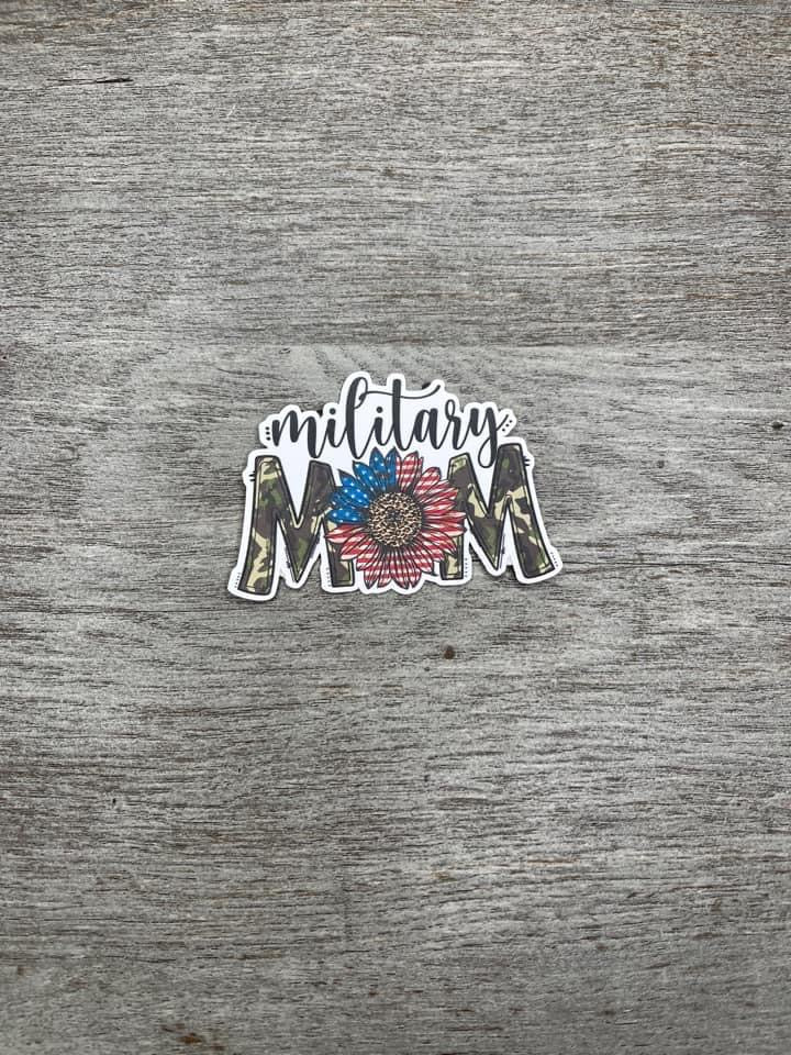 Military Mom Sticker