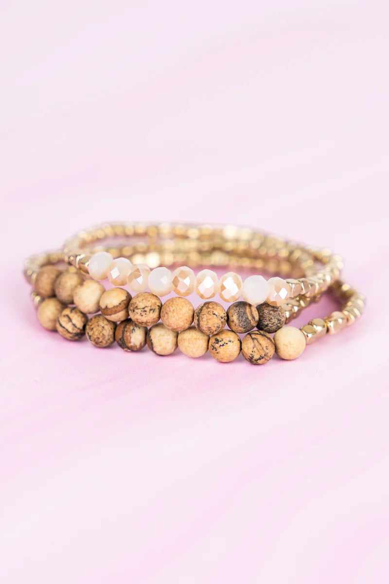 True To You Bracelet Set {Multiple Styles Available}