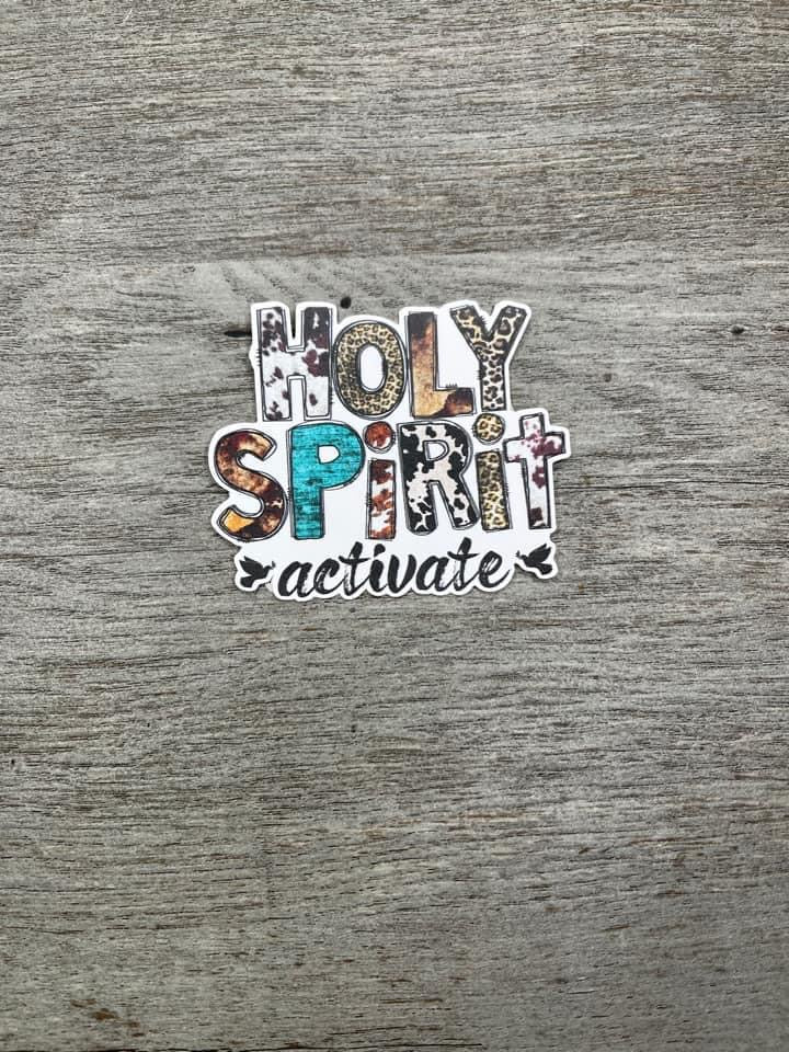 Holy Spirit Activate Sticker