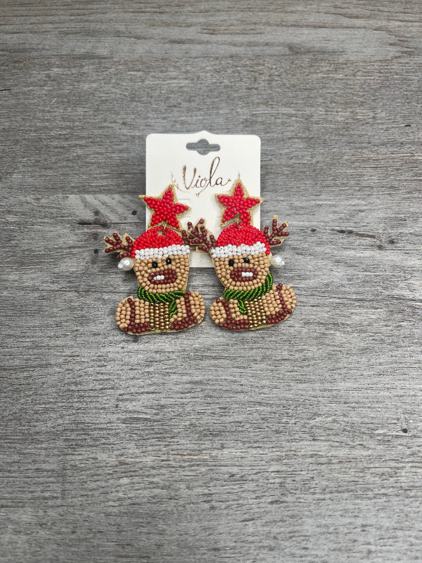 Reindeer Crossing Earrings
