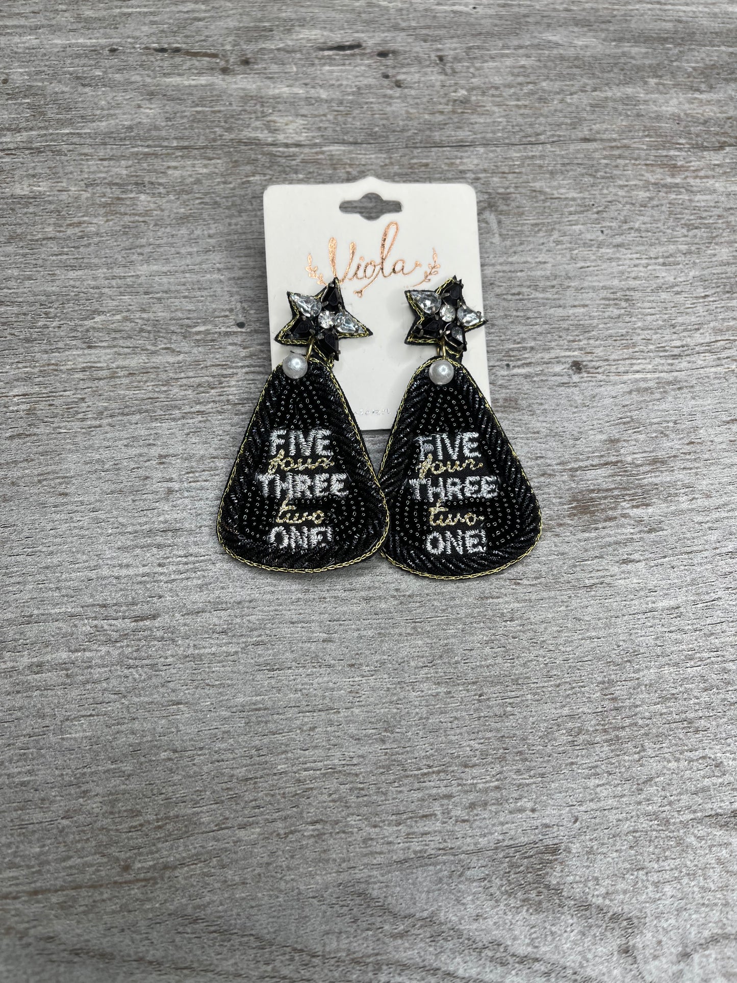 The Countdown To A New Year Earrings