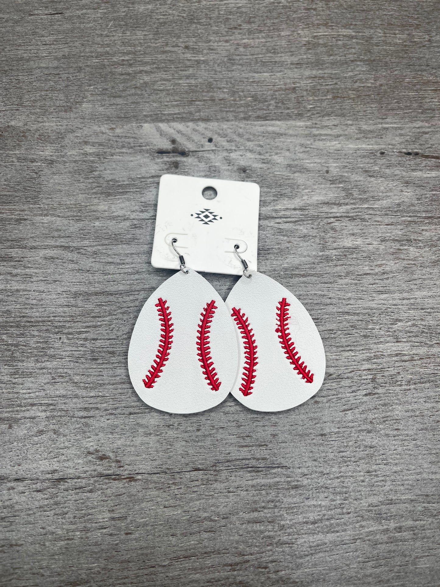 Stitched Sports Earrings {Multiple Styles Available}
