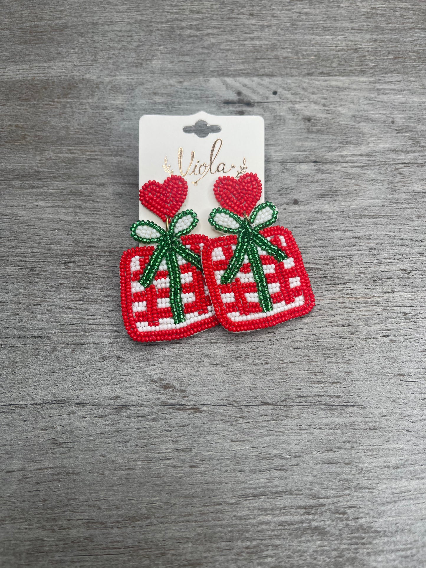 Santa Stop Here Earrings
