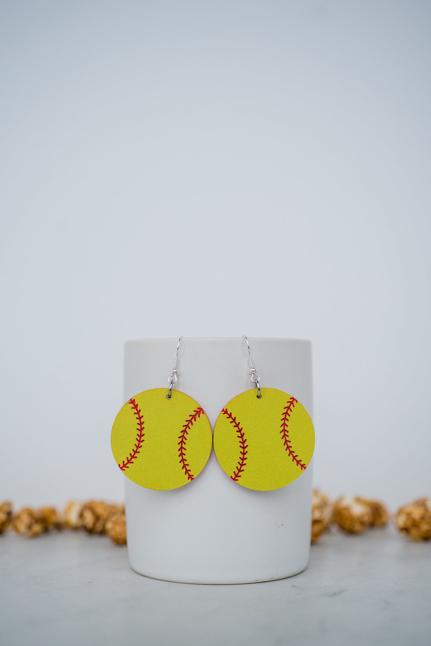 Sports Acrylic Dangle Earrings {Multiple Styles Available}