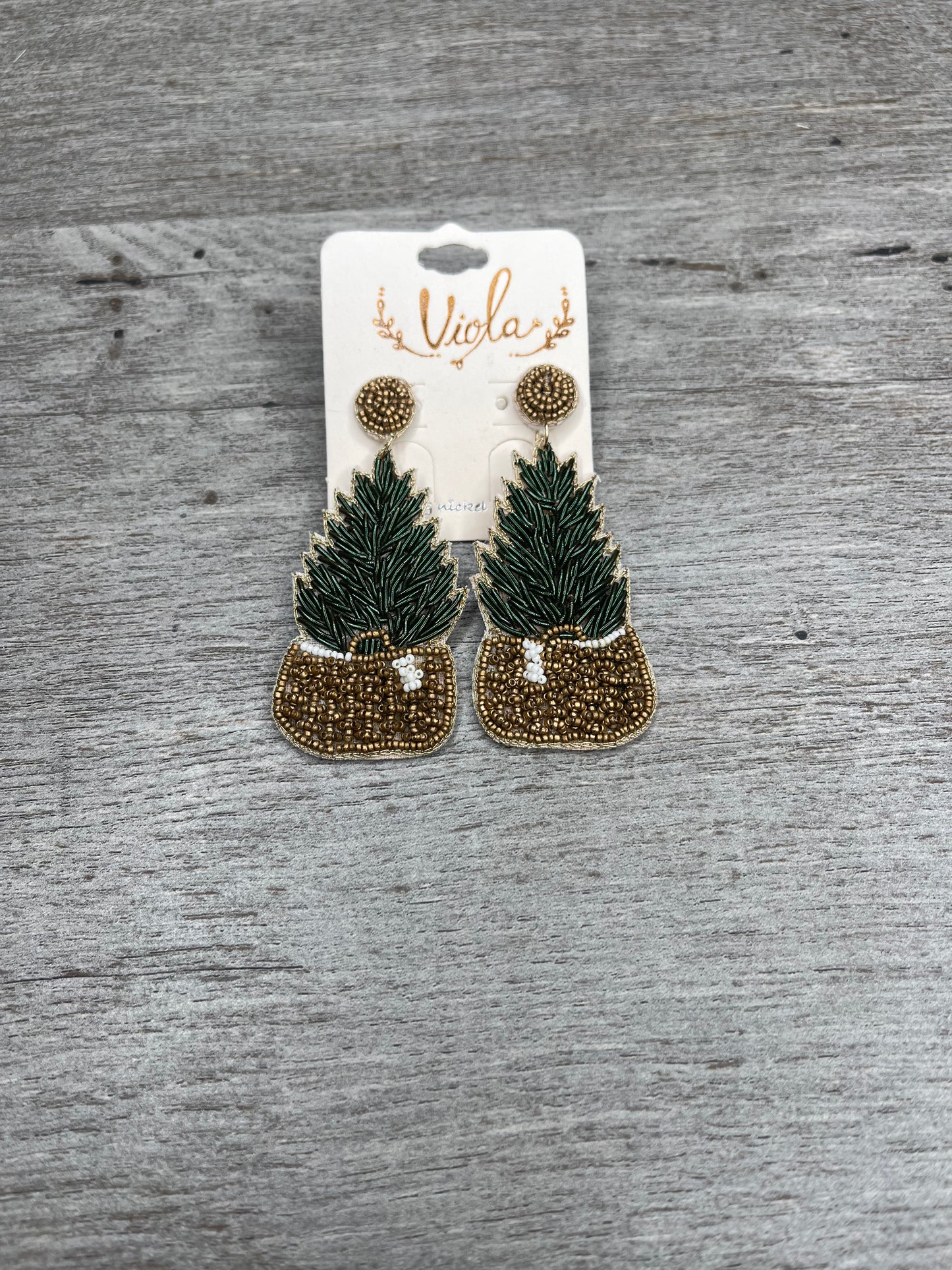 The Smell Of Pine Earrings