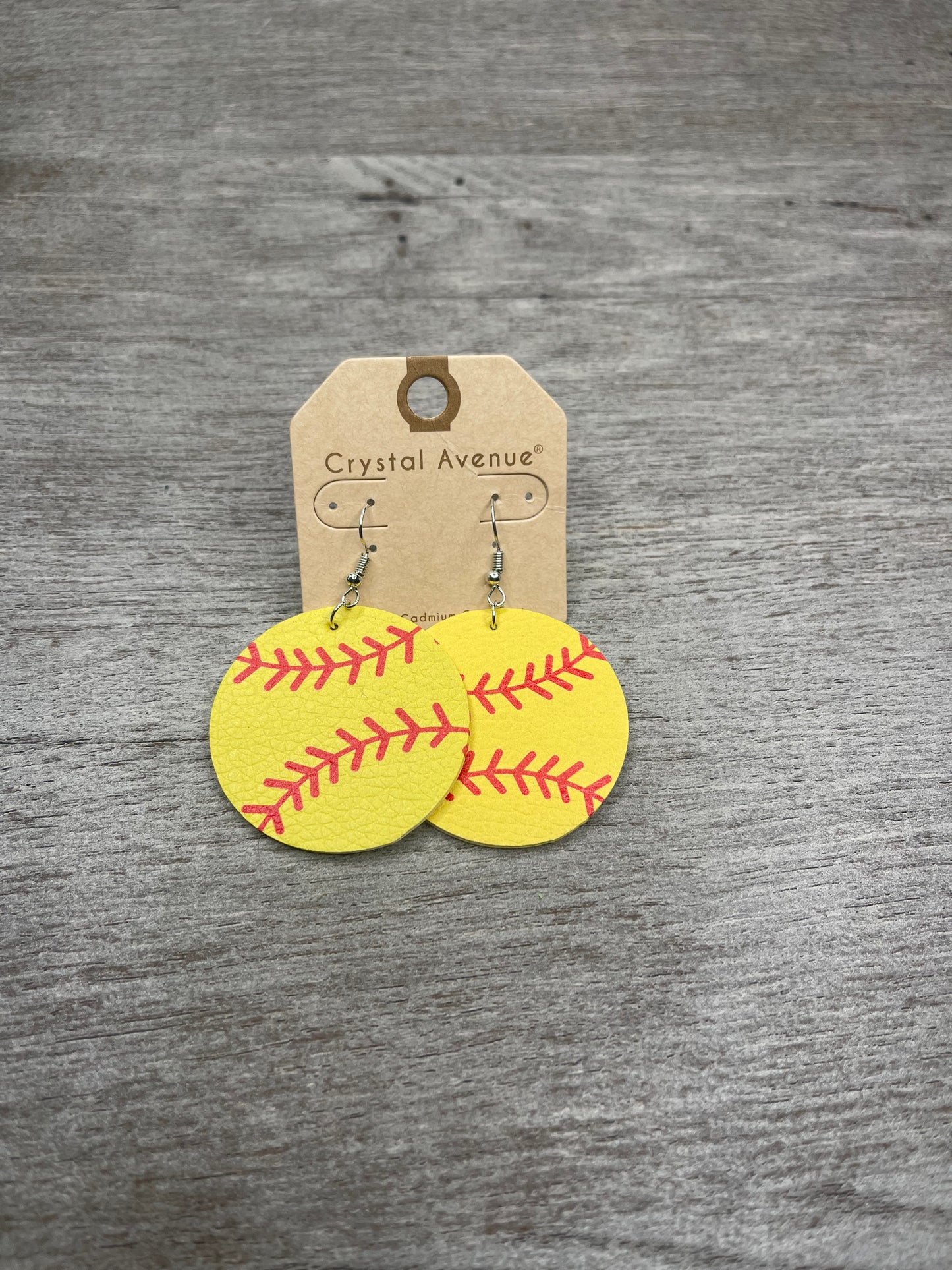 Softball Earrings