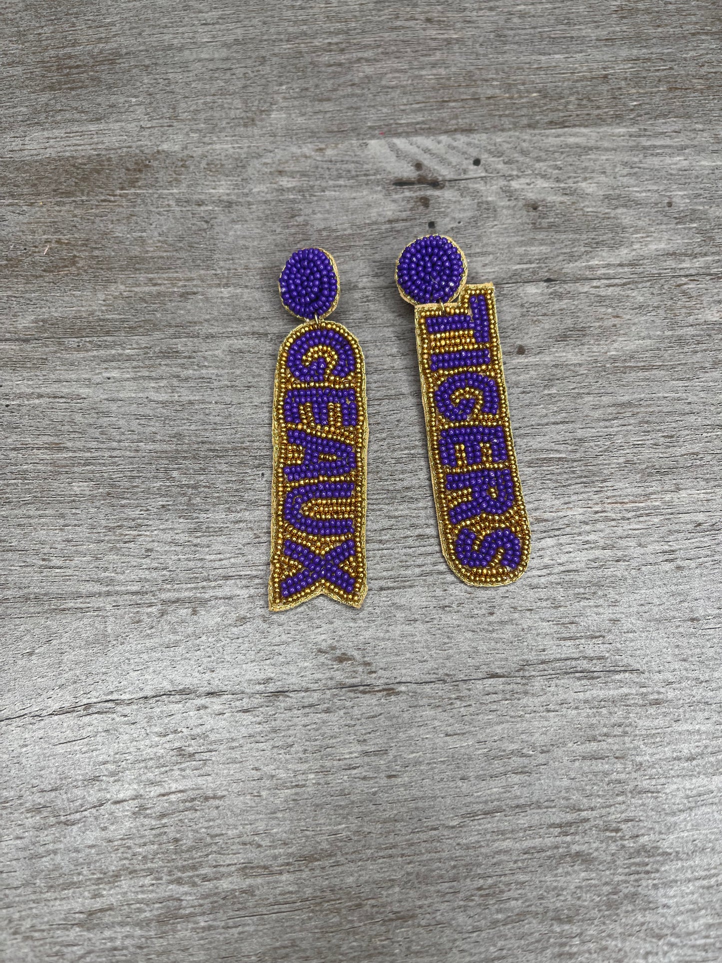 Geaux Tigers Earrings
