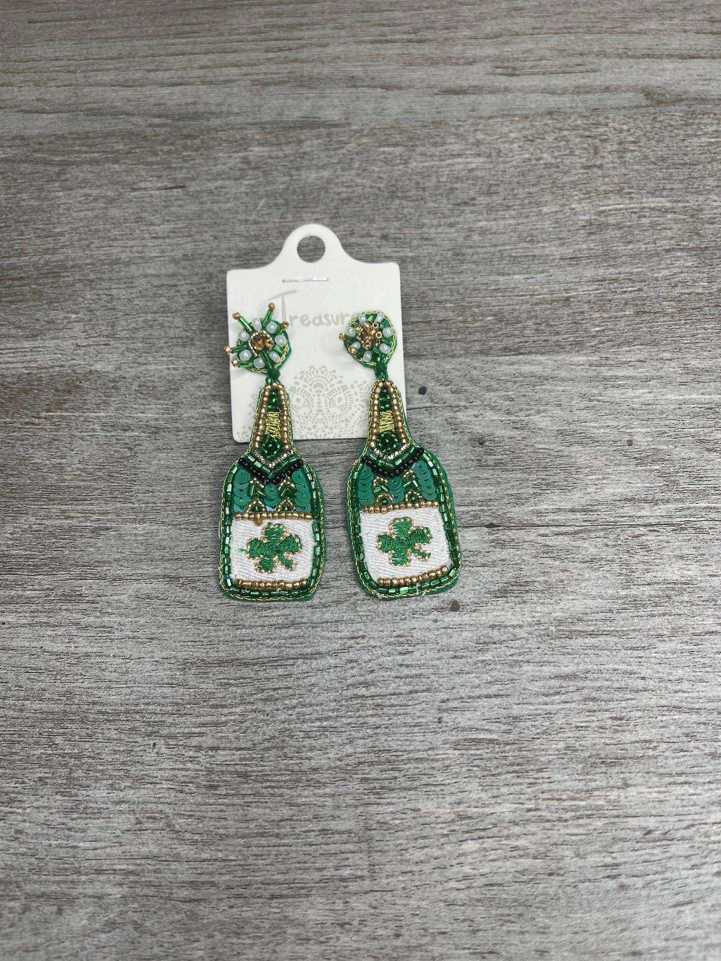 I'm Not Irish, But I Still Pinch Earrings
