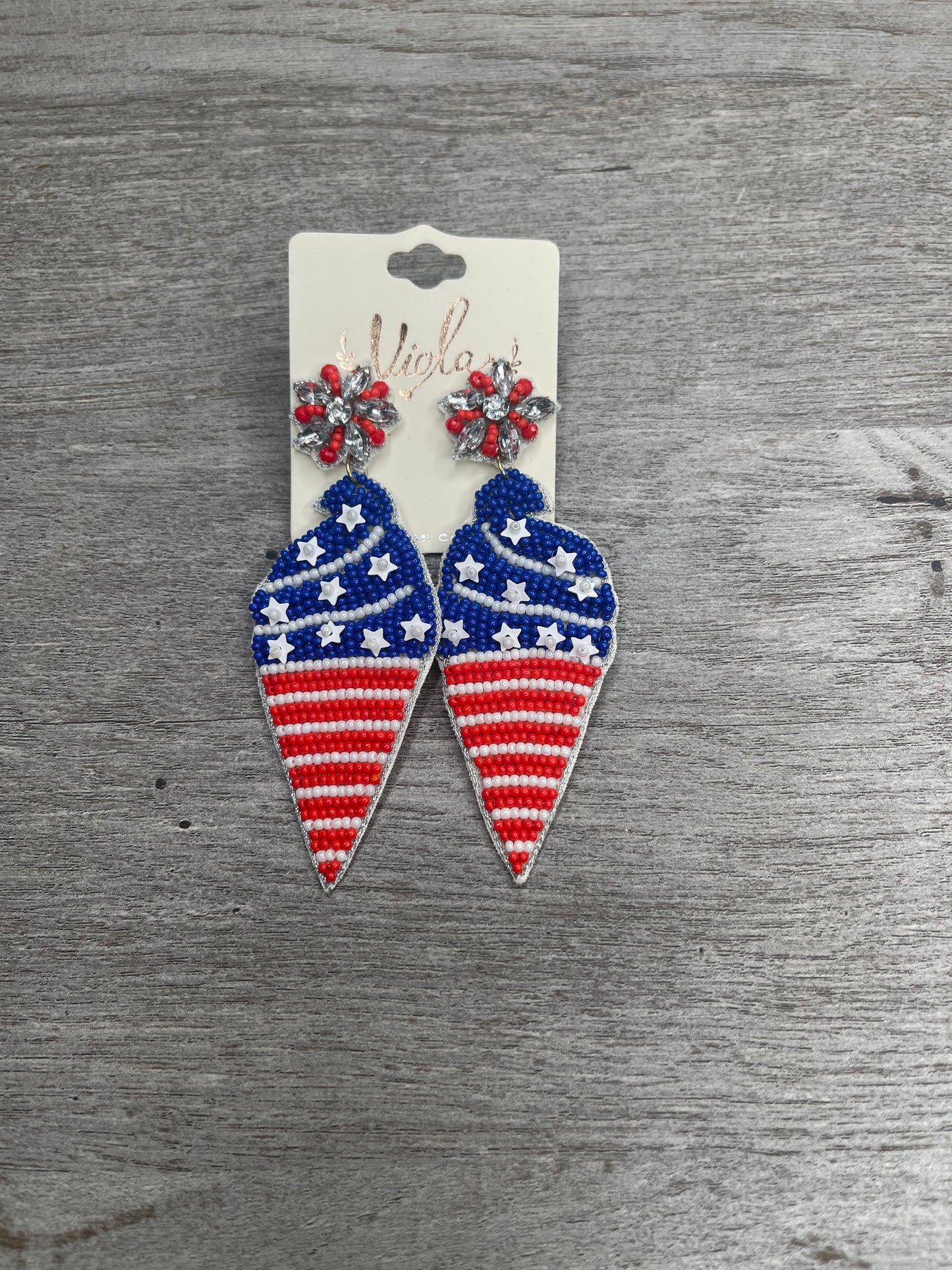 One More Time Earrings