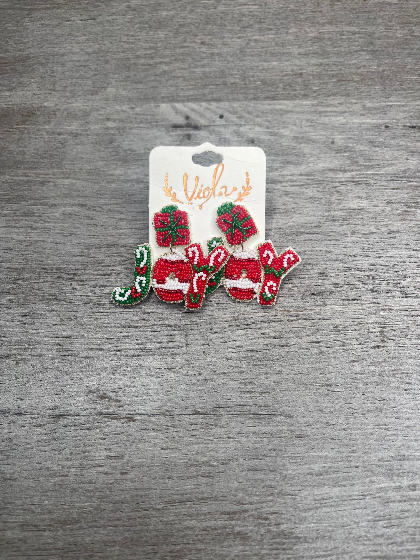 Joy To The World Earrings