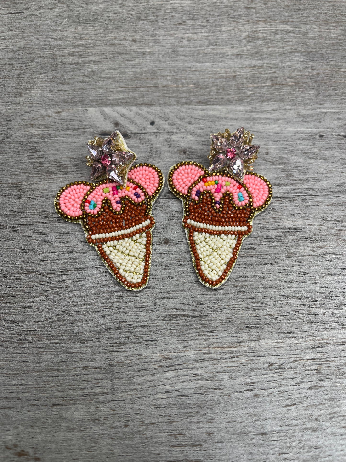 Mouse Ears Treat Earrings