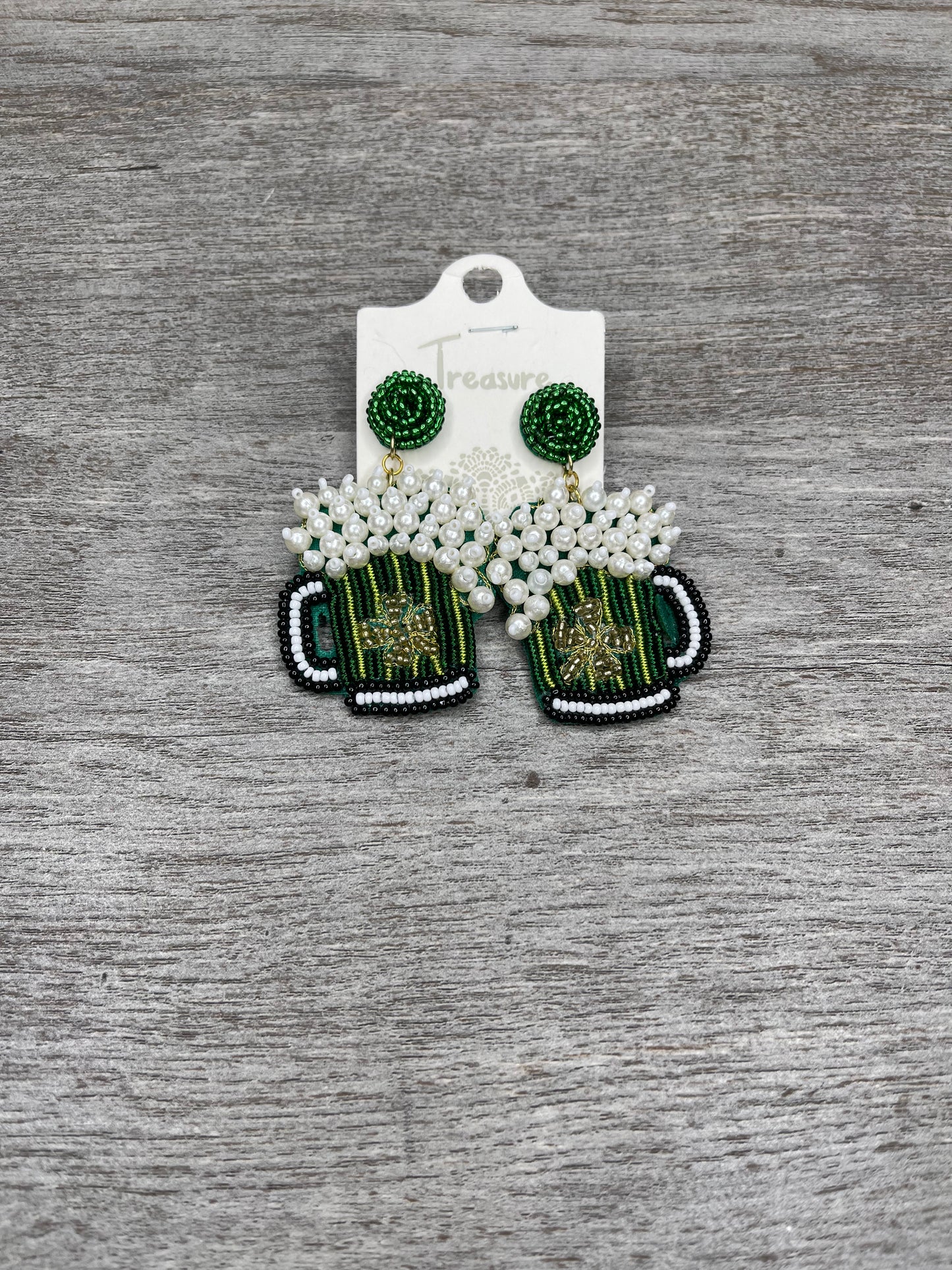 Shamrocks and Shenanigans for all, especially the Hannigans Earrings
