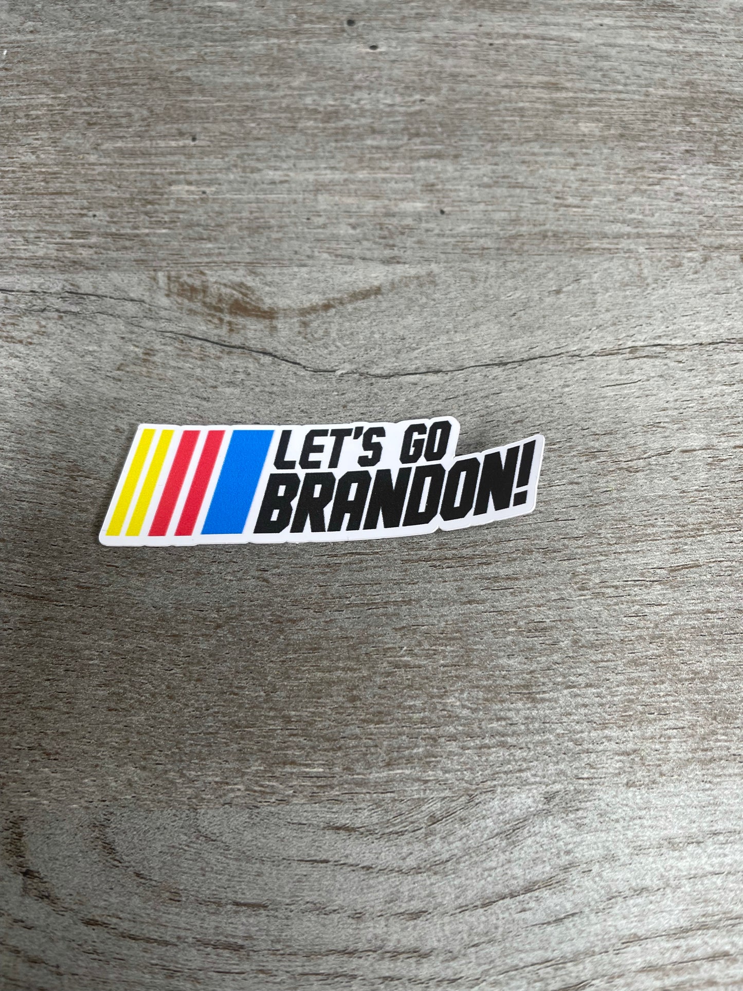 Nascar Let's Go Brandon Sticker