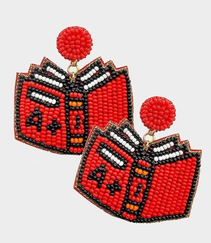 Bookworm Earrings