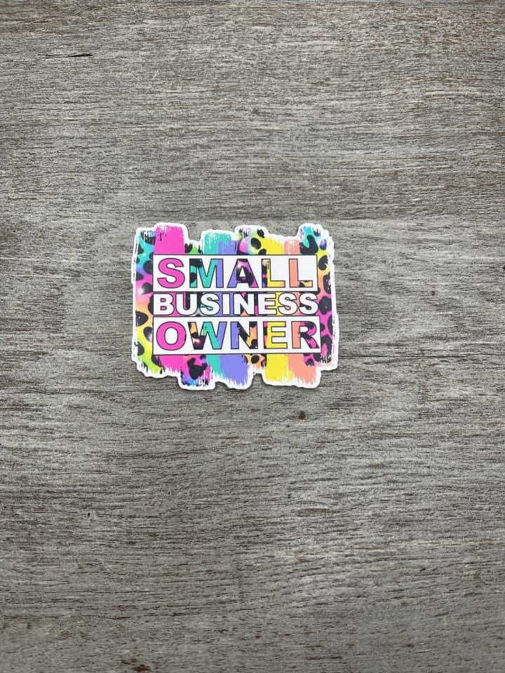 Small Business Owner Sticker