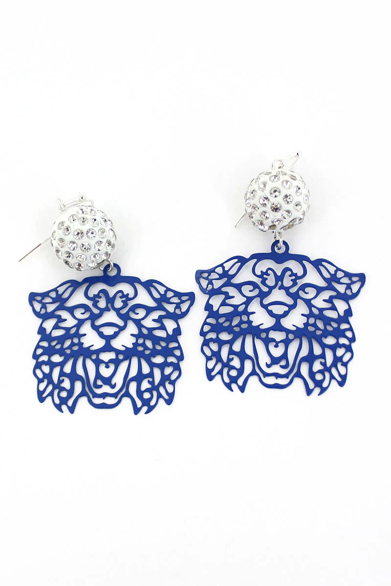 Big Blue Earrings