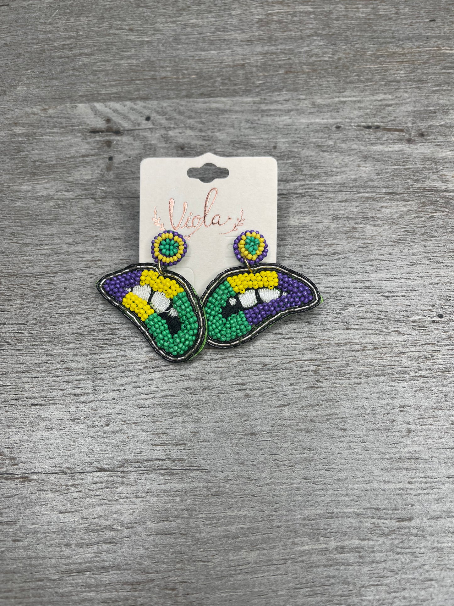 Keep Calm & Throw Up Earrings