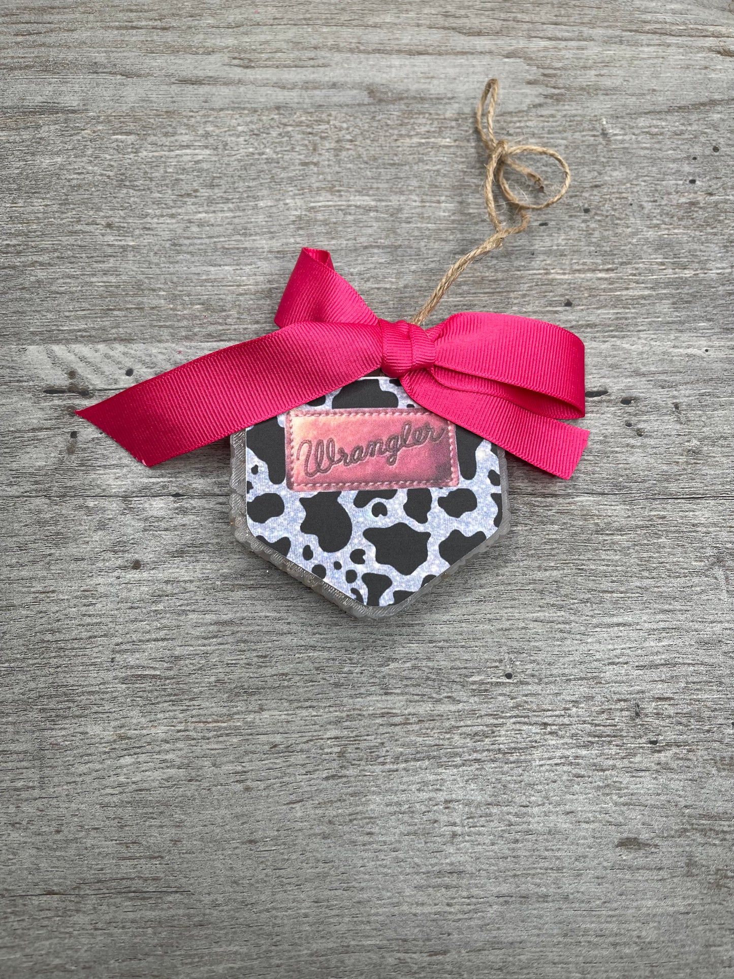 Cow Print Wrangle Freshie {Multiple Styles Available}