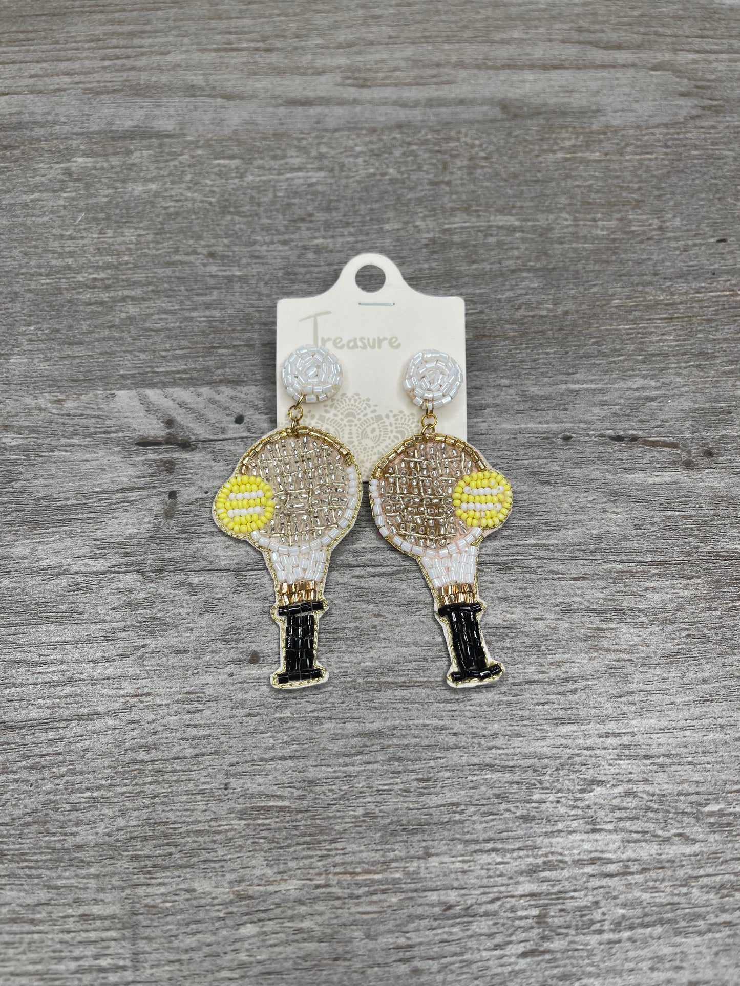 Play Each Point Like Your Life Depends On It Earrings