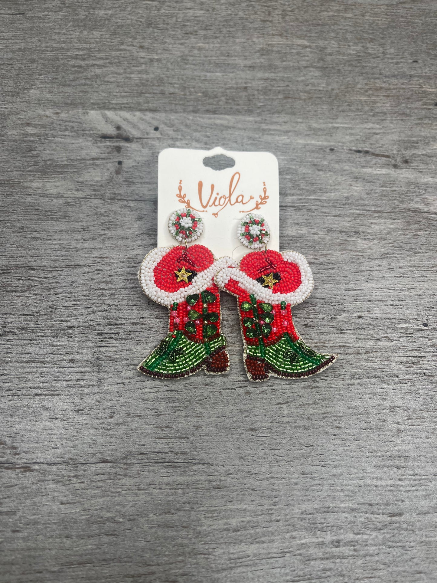 Dancing Around The Christmas Tree Earrings