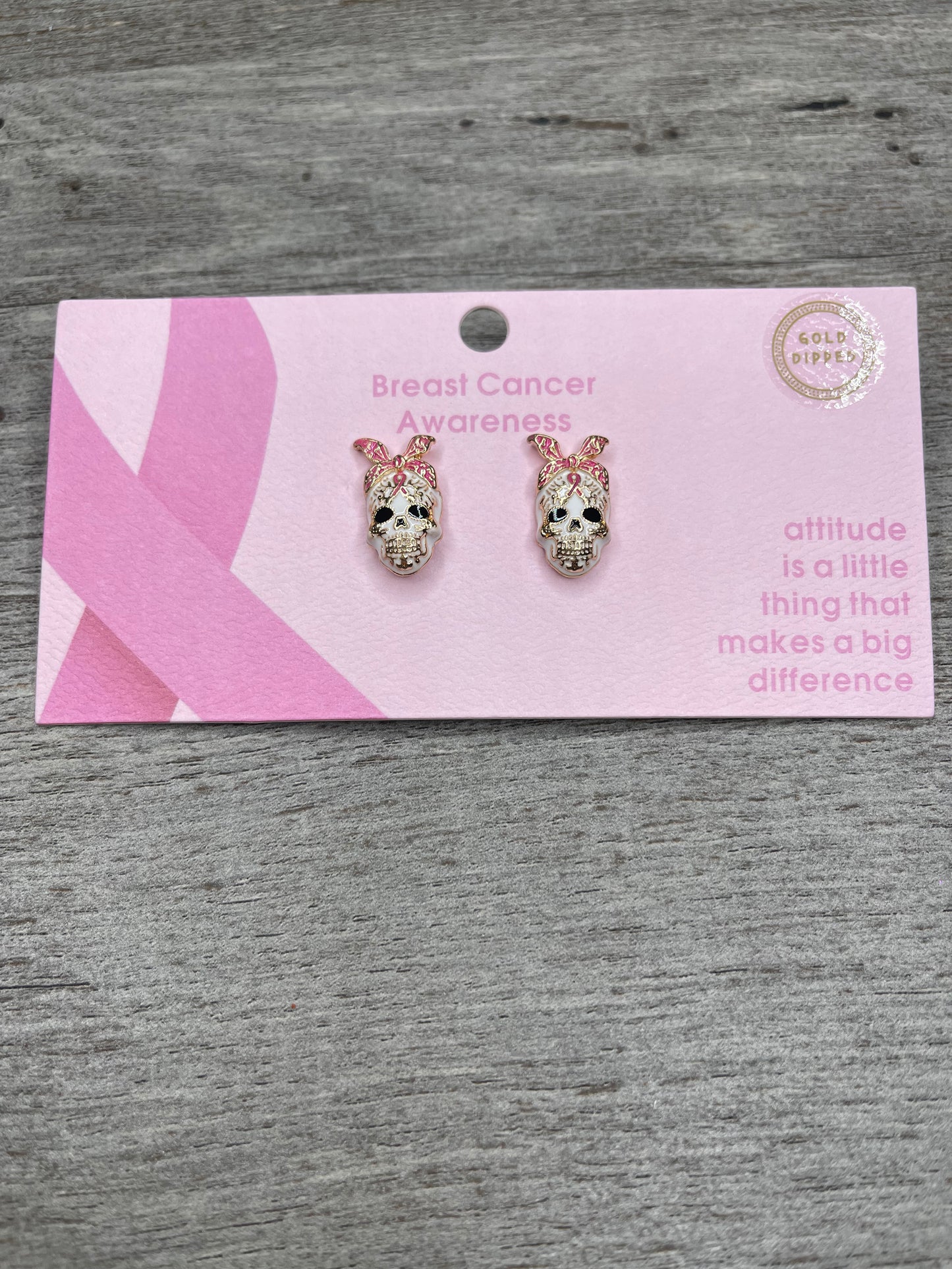 Never Give Up Earrings