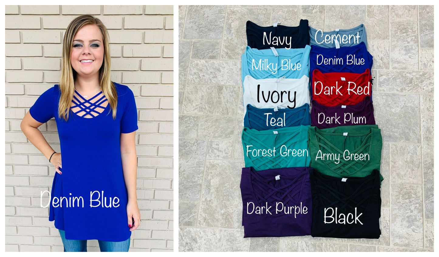 Fun Summer Days Top (Regular & Plus) {Multiple Colors Available}