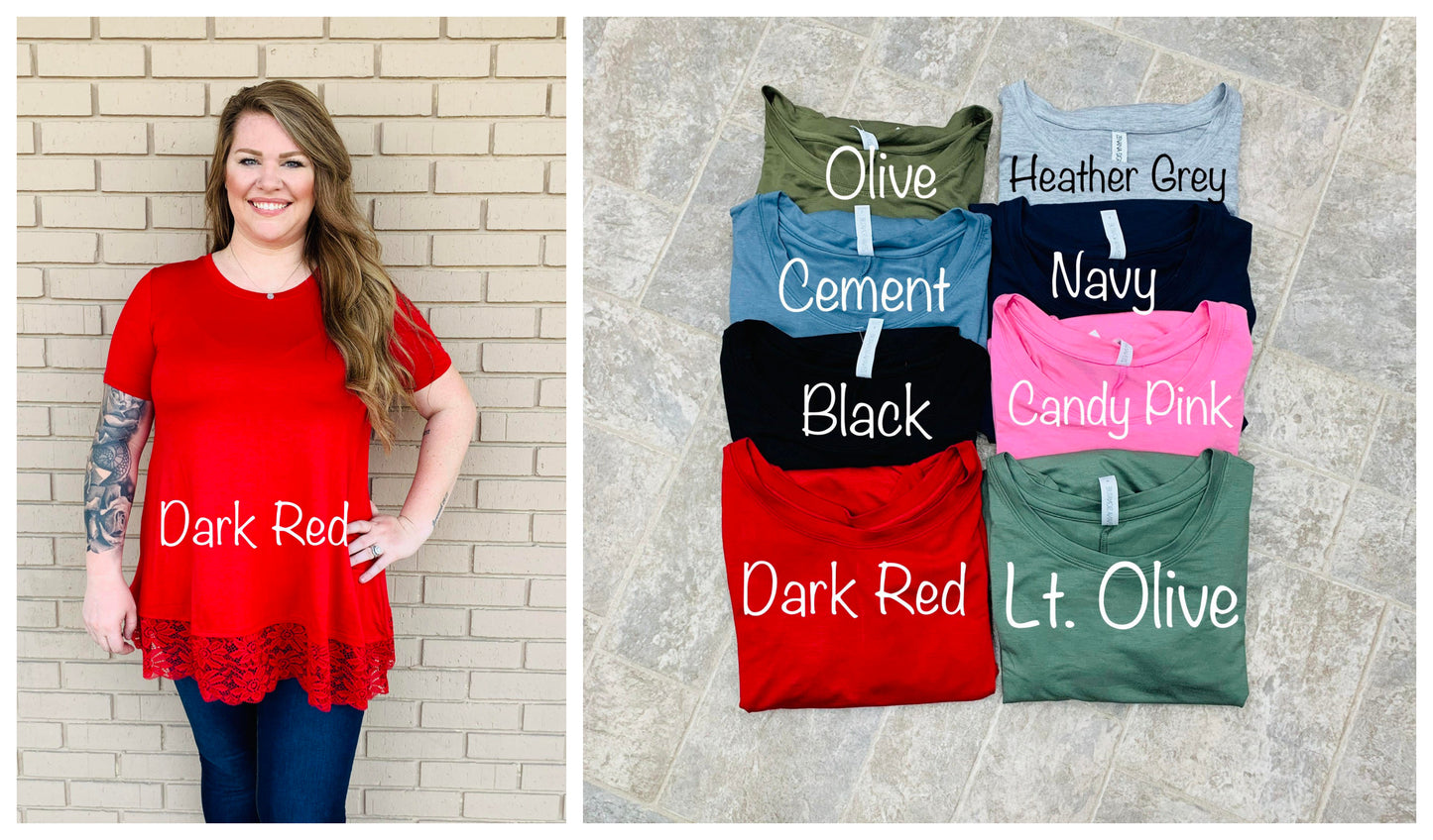 Beauty In Simplicity Top (Regular & Plus) {Multiple Colors Available}