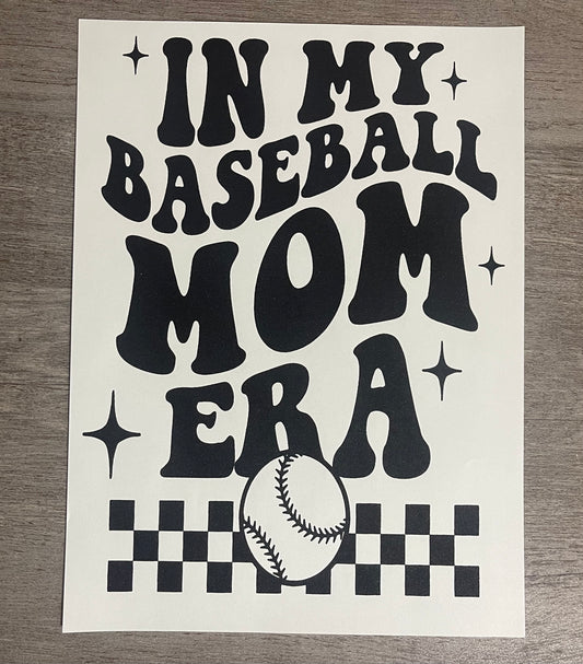 In My Baseball Mom Era {Regular & Plus}