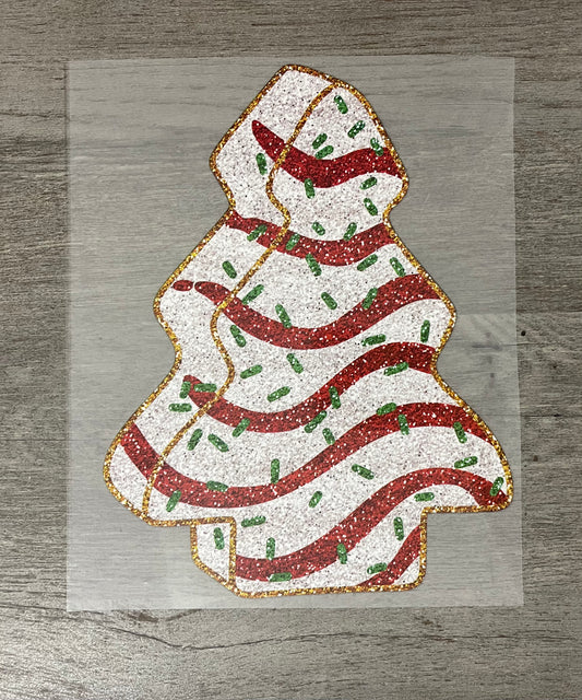 Glitter Christmas Tree Cake {Regular & Plus}❤️