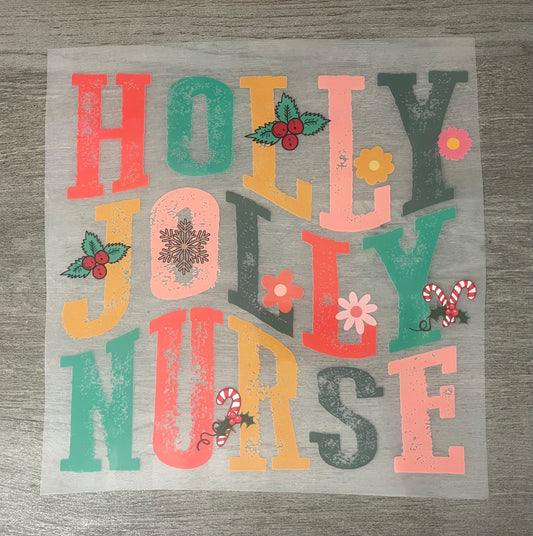 Holly Jolly Nurse {Regular & Plus}