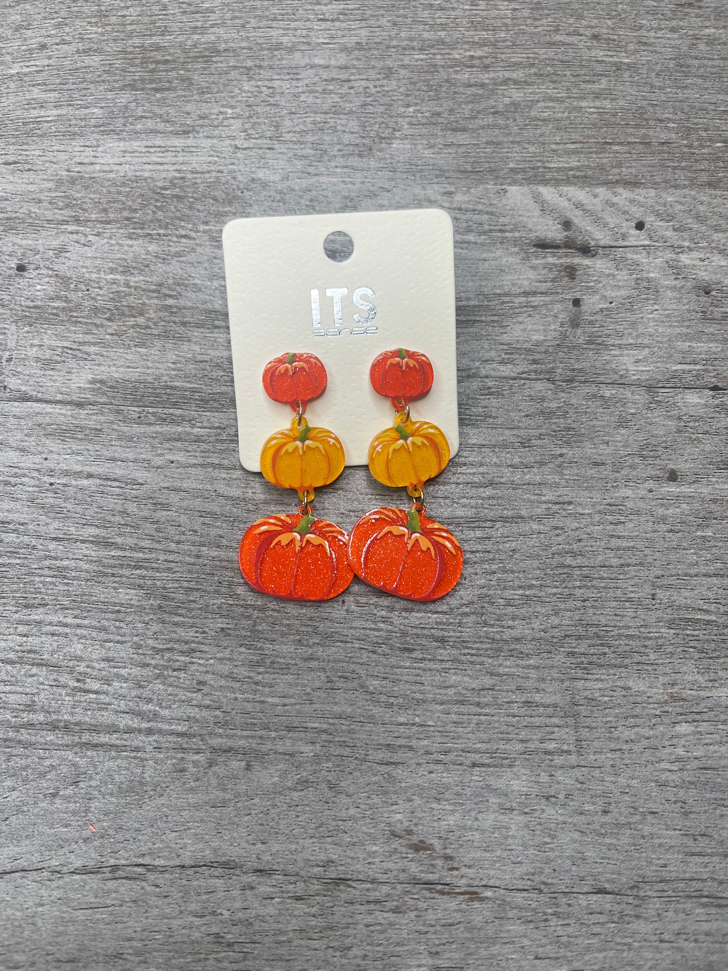 Pumpkin Earrings