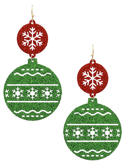 Christmas Ornament Earrings {Multiple Styles Available}