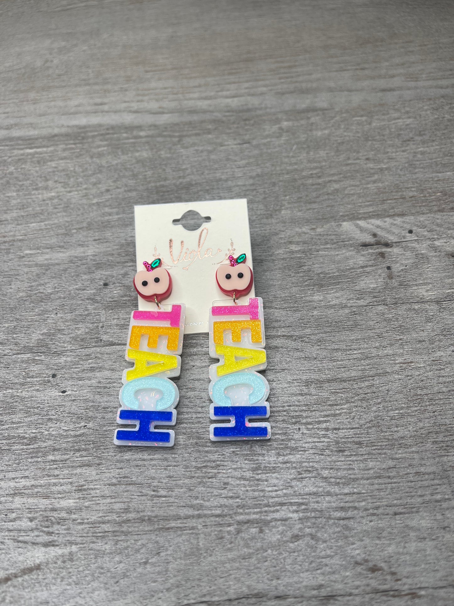 Teach Earrings {Multiple Styles Available}