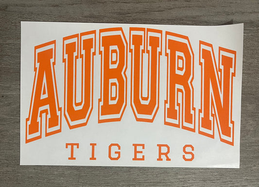 Auburn Tigers {Regular& Plus}