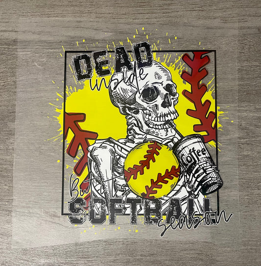 Dead Inside Softball Season {Regular & Plus}