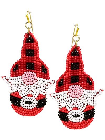 Christmas Gnome Earrings