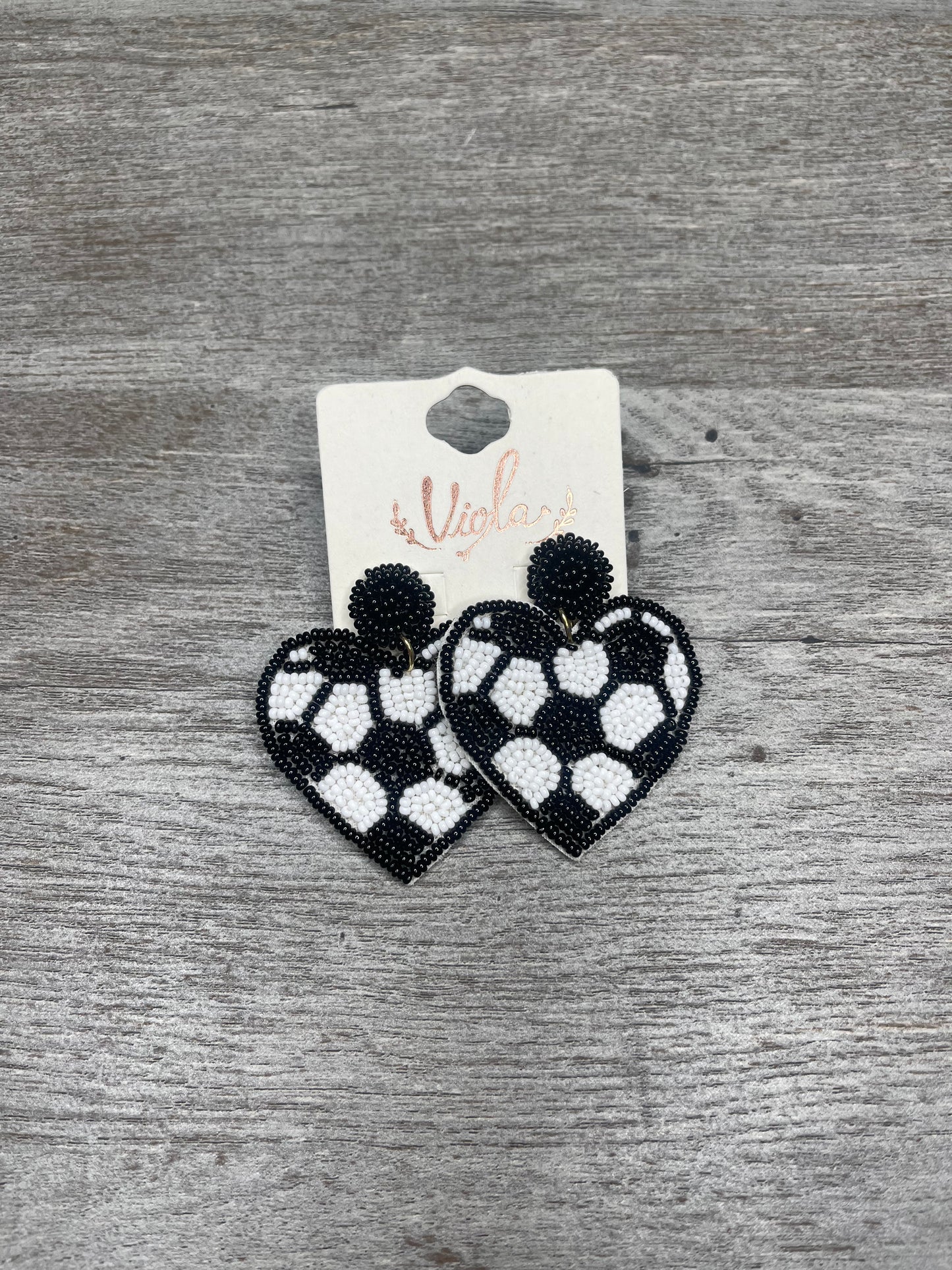 Sports Heart Earrings {Multiple Styles Available}