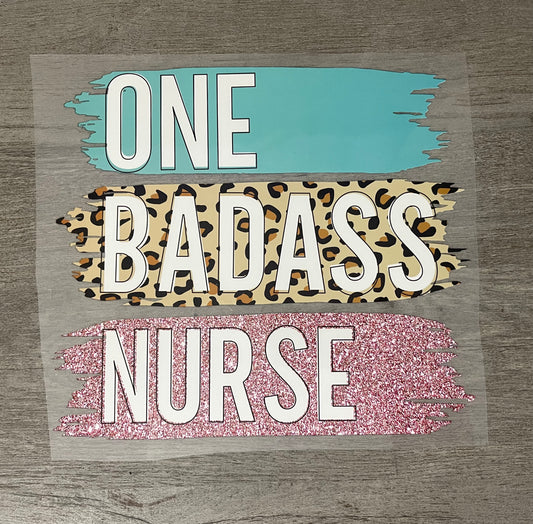 One Badass Nurse {Regular & Plus}❤️