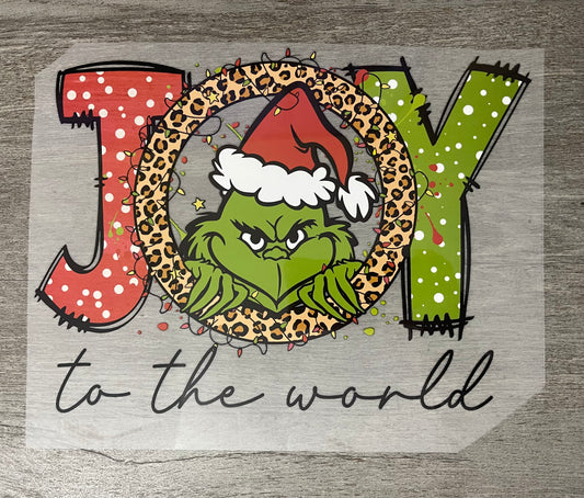 Joy To The World Grinch {Regular & Plus}❤️