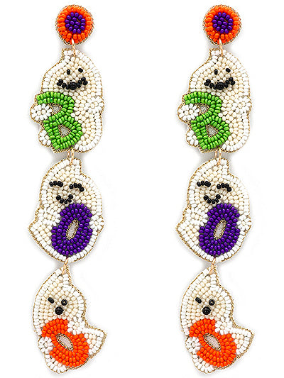 Boo Ghost Earrings {Multiple Styles Available}